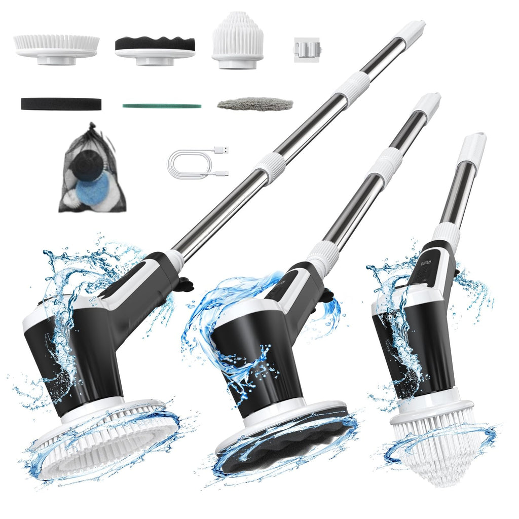 Electric Spin Scrubber – Powerful Cordless Cleaning Brush
