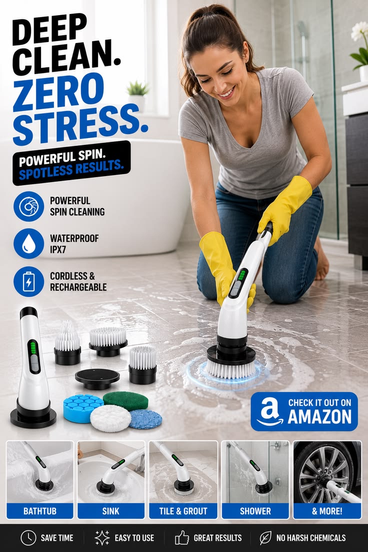 HydroSpin Elite Power Pro 7-in-1 Scrubber