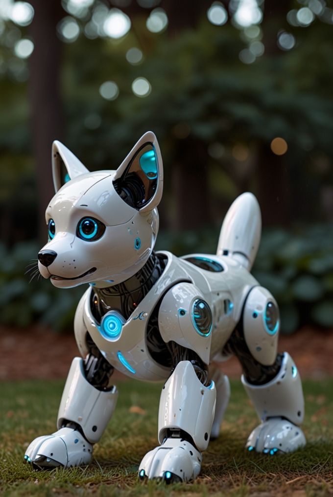 Interactive AI  Programmed Robot Dog Toy for Kids