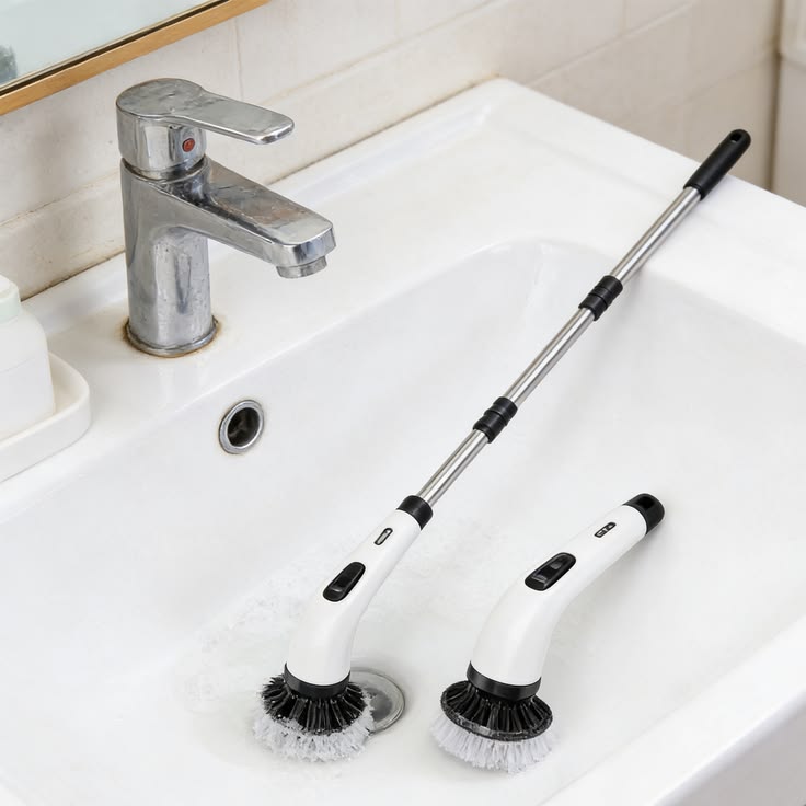Electric Spin Scrubber – Powerful Cordless Cleaning Brush
