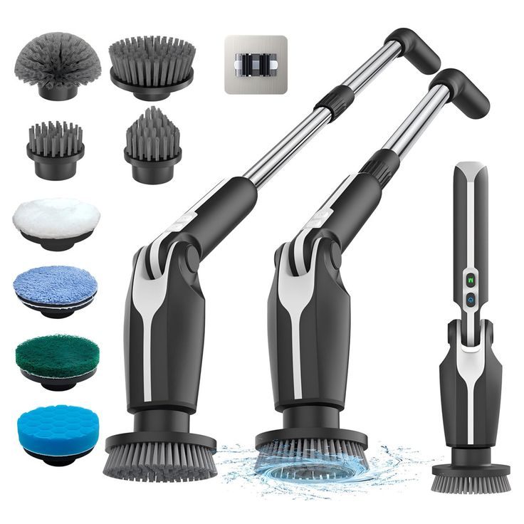 Electric Spin Scrubber – Powerful Cordless Cleaning Brush