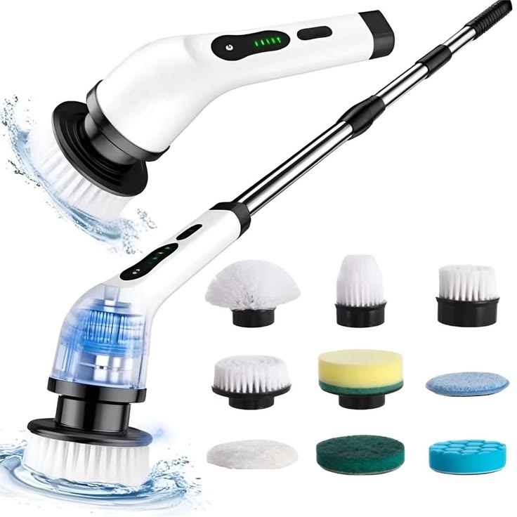 Electric Spin Scrubber – Powerful Cordless Cleaning Brush