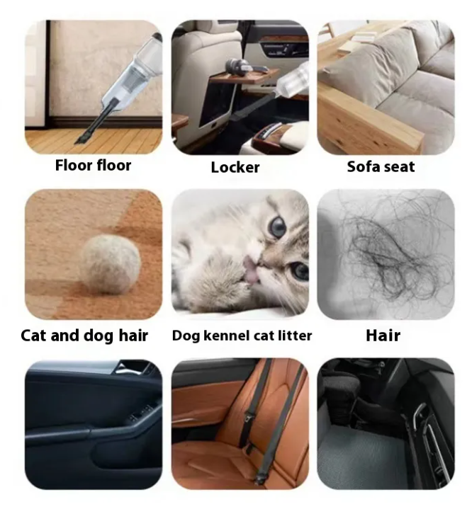 Powerful Rechargeable Handheld Vacuum Cleaner