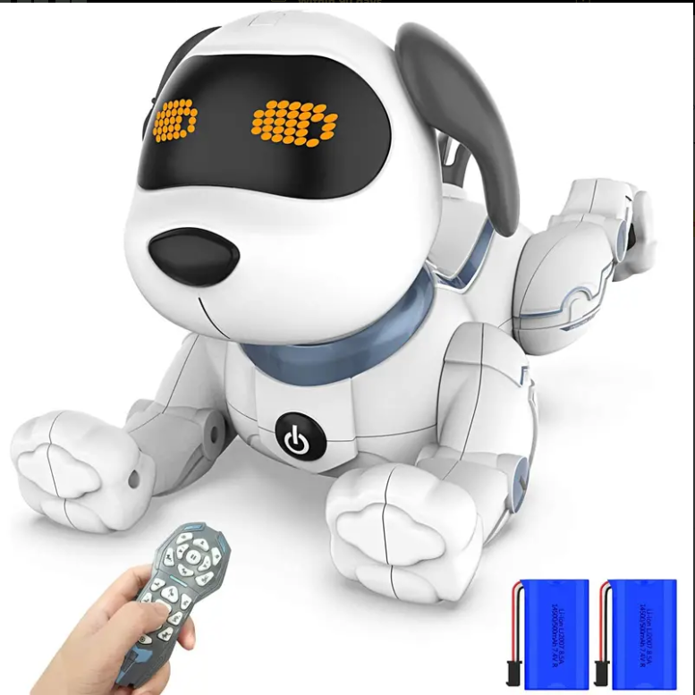 Interactive AI  Programmed Robot Dog Toy for Kids